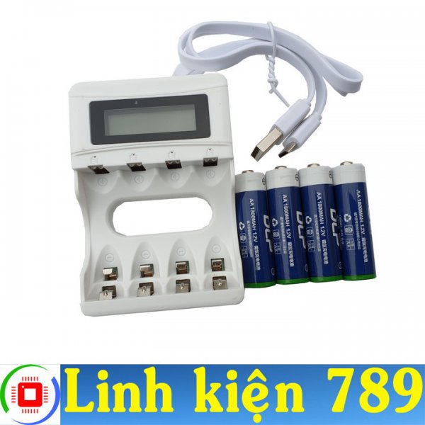  Sạc pin AA AAA loại 4 pin 